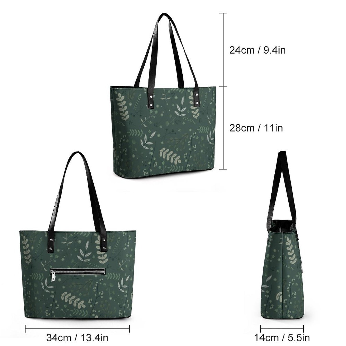 Women's Tote Bag | Whispering Greens – Forest