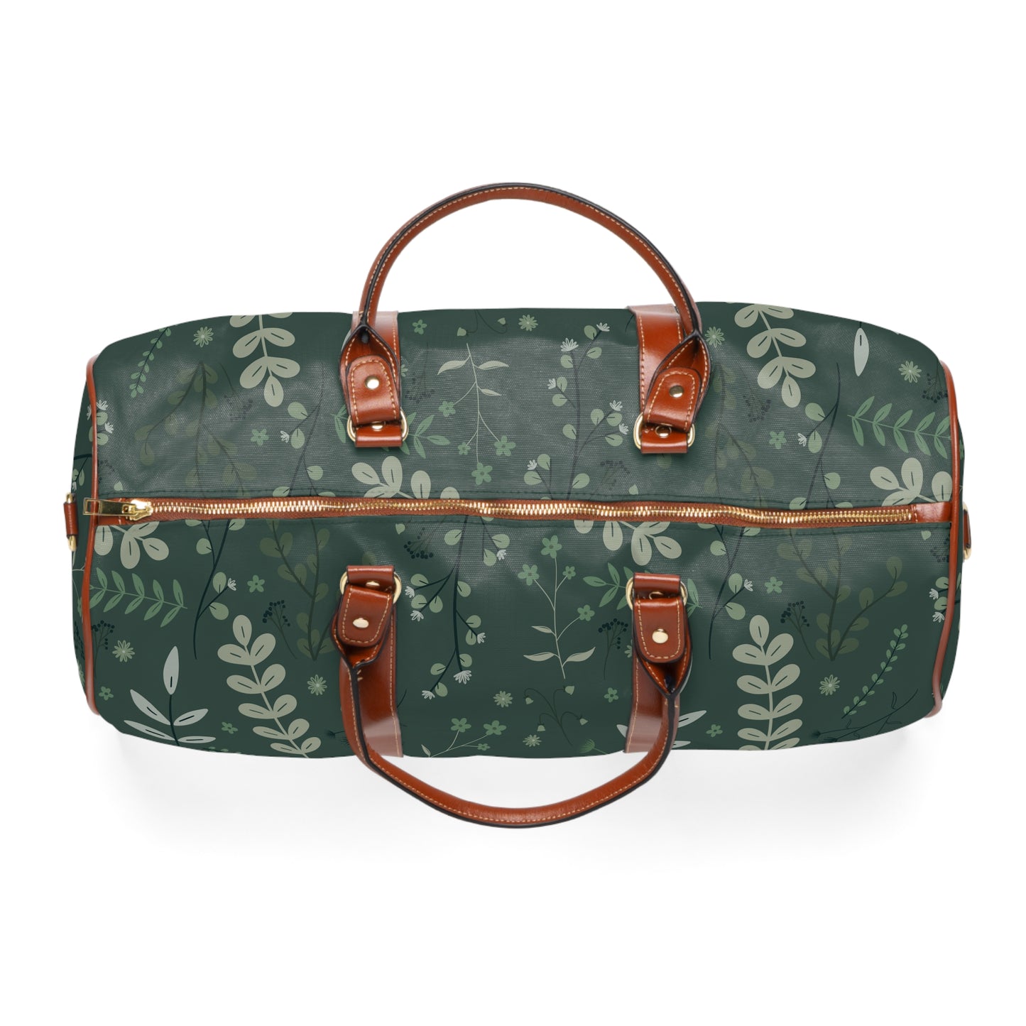 Eco-Friendly Waterproof Travel Bag with Floral Design