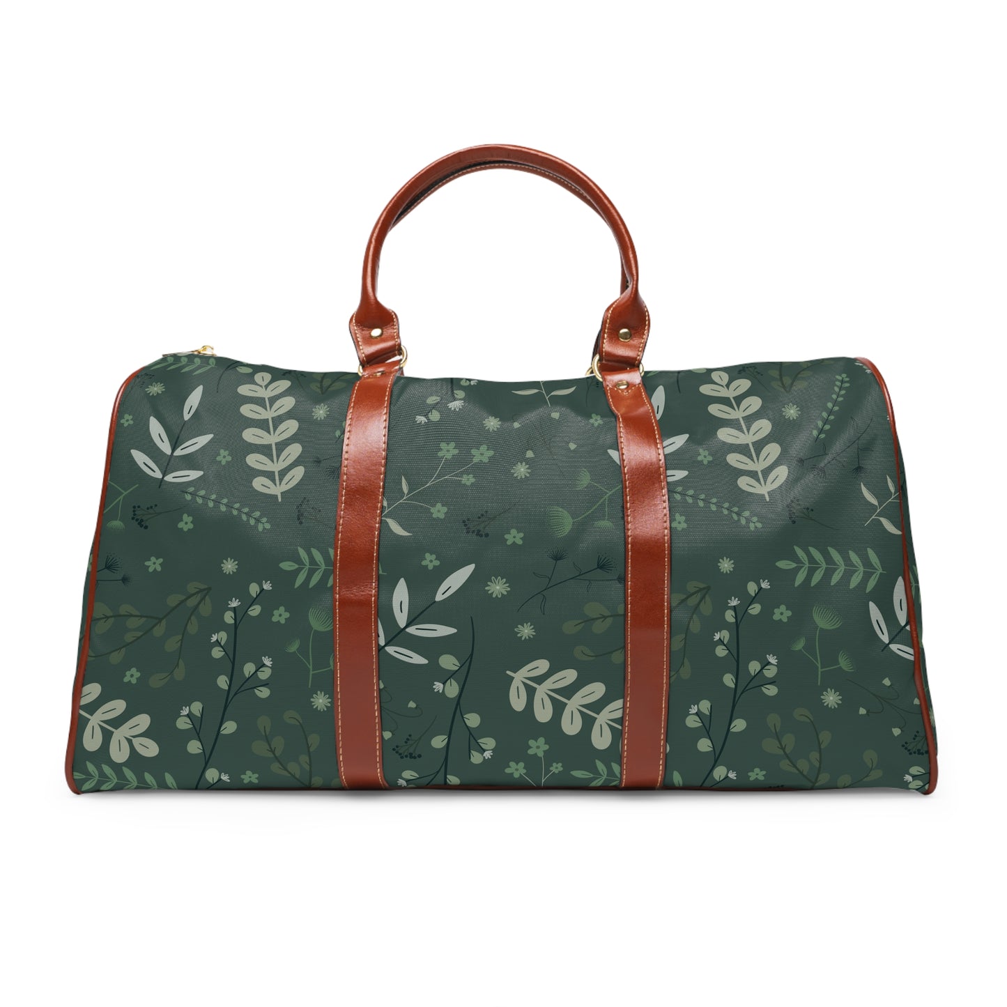 Eco-Friendly Waterproof Travel Bag with Floral Design