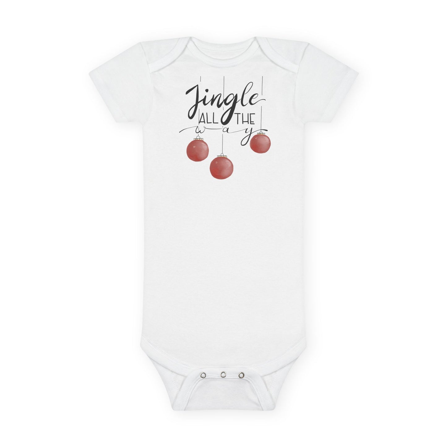 Jingle all the way - Baby Short Sleeve Onesie®
