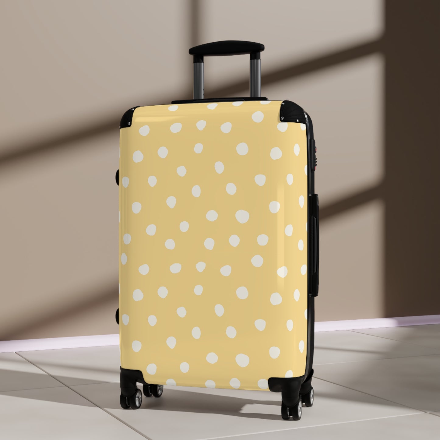 Daisy Speck Print Suitcase - Stylish Travel Luggage for Adventurers