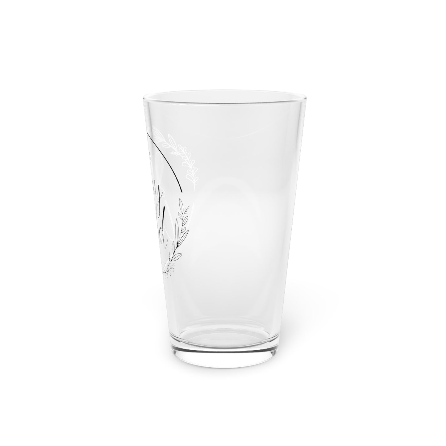 Stay Wild 16oz Pint Glass - Perfect for Outdoor Enthusiasts and Celebrations