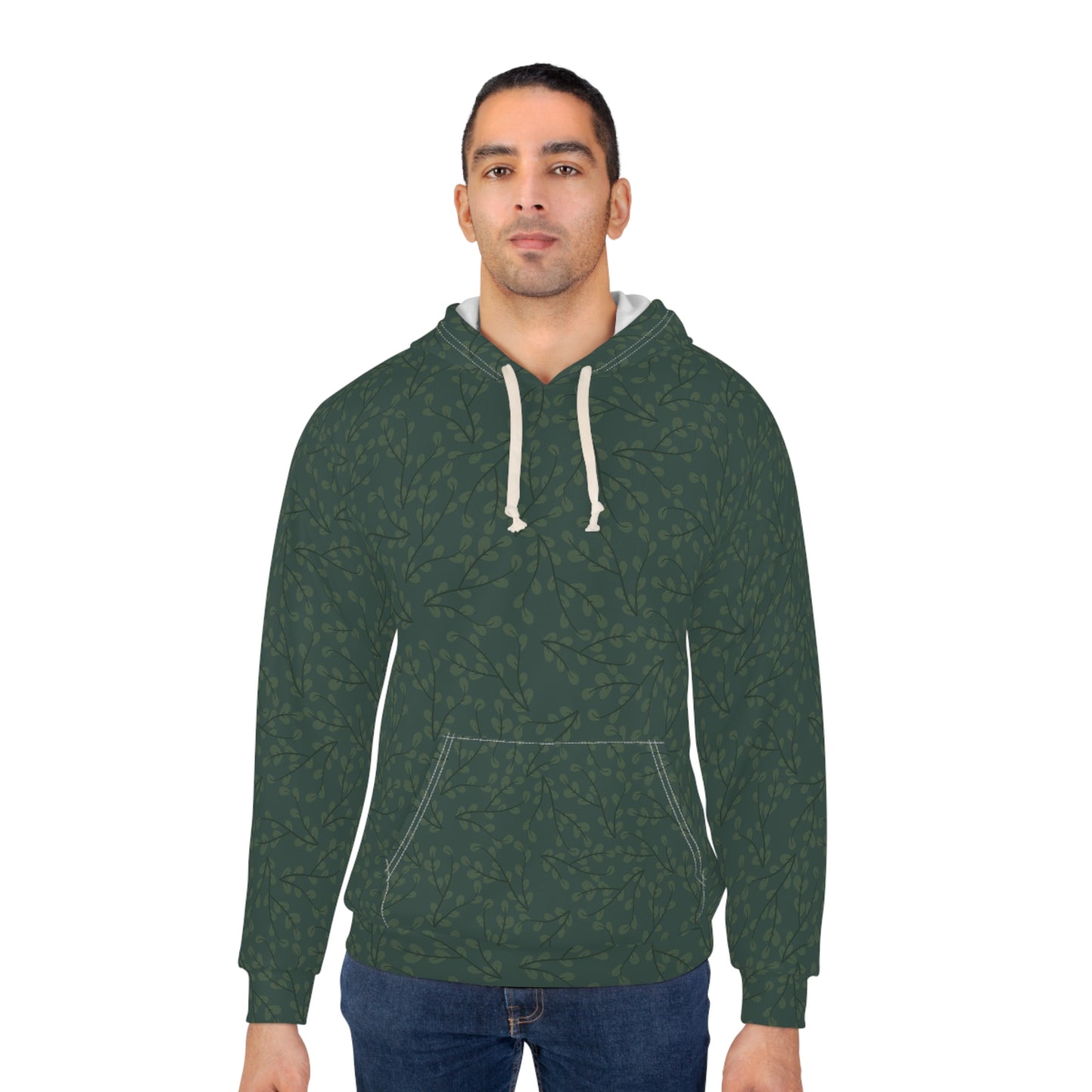 Nature-Inspired Unisex Pullover Hoodie - Cozy and Stylish for Outdoor Lovers