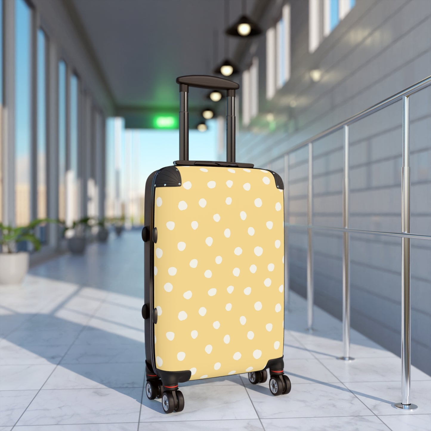 Daisy Speck Print Suitcase - Stylish Travel Luggage for Adventurers