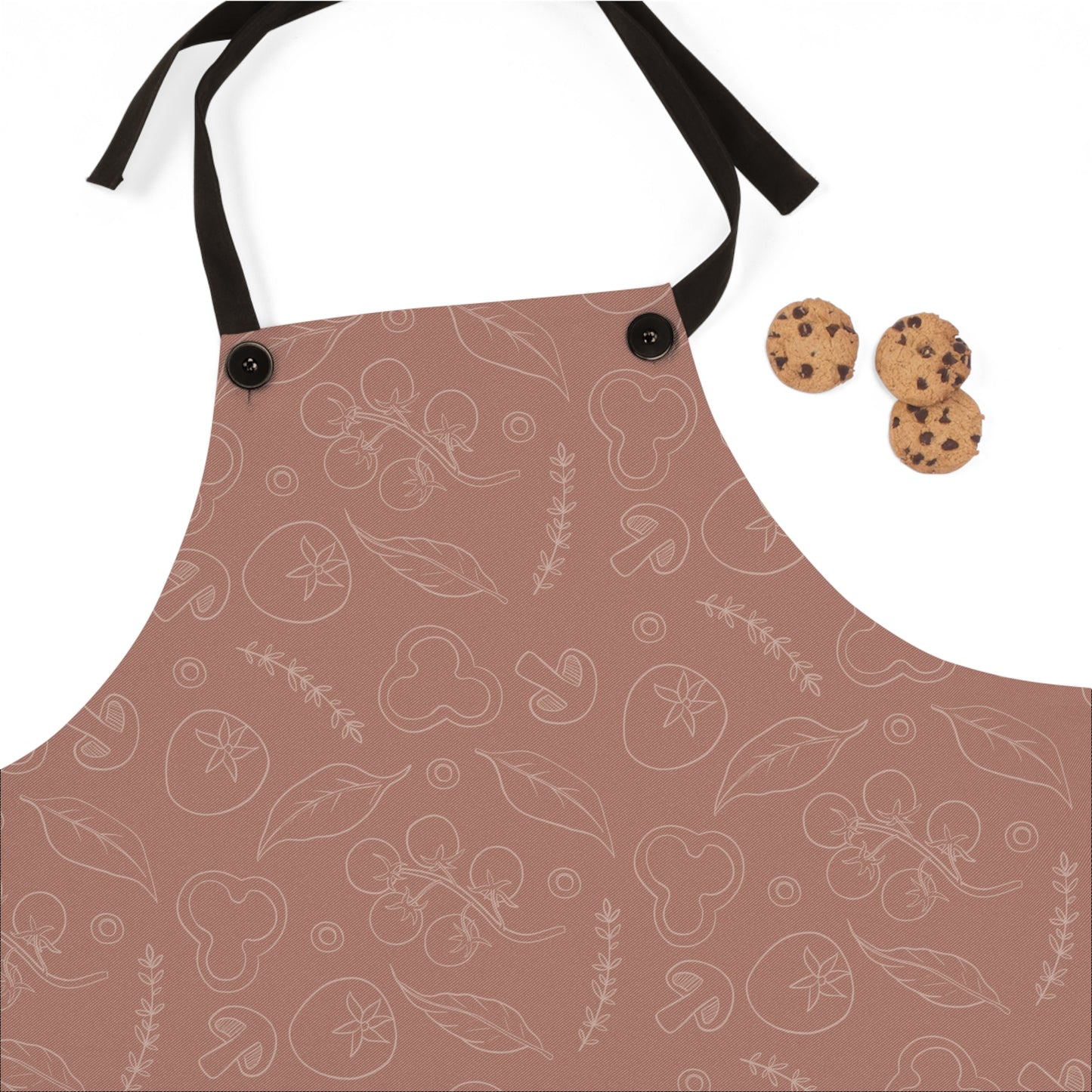 Chic Floral Patterned Apron for Home Chefs | Gift for Cooking Enthusiasts