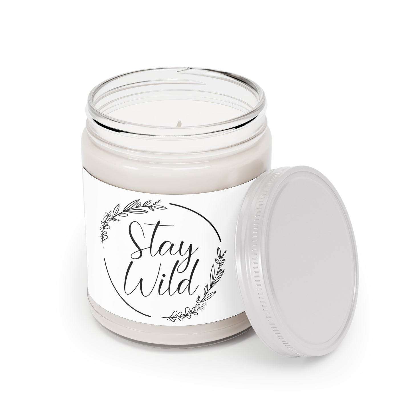 Stay Wild Scented Candle - 9oz | Aromatic Home Decor for Nature Lovers
