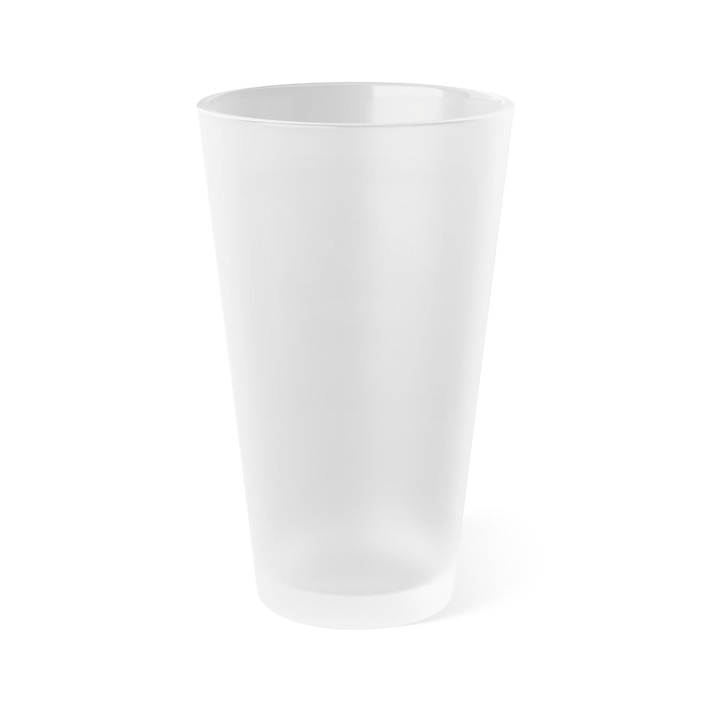 Frosted 16oz Pint Glass - "0 Fucks Given" - Perfect for Parties & Casual Gatherings