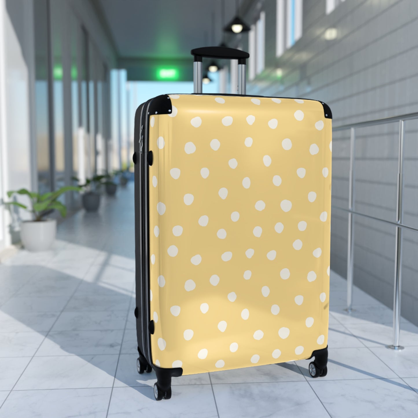 Daisy Speck Print Suitcase - Stylish Travel Luggage for Adventurers