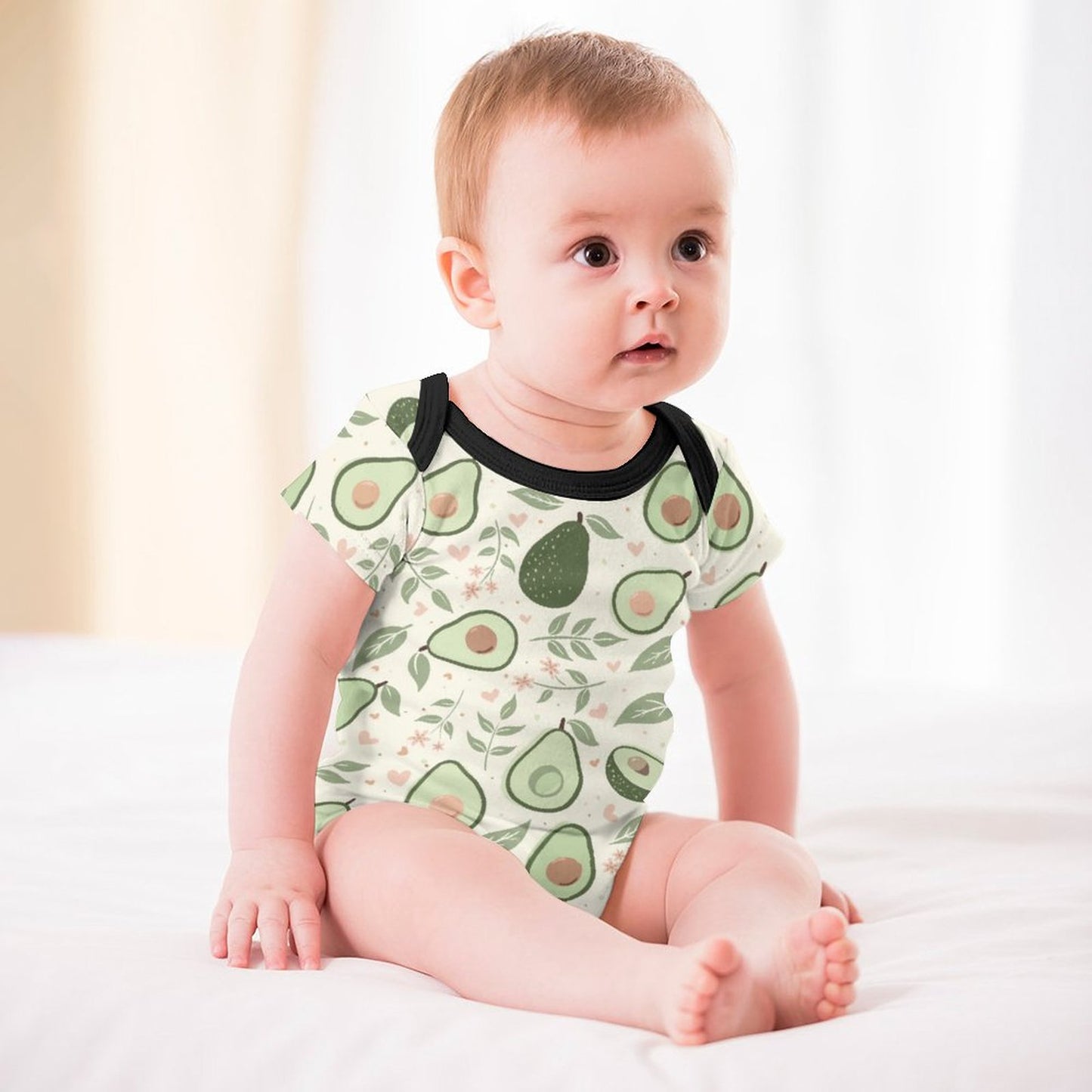 Short Sleeve Baby Romper | Avocuddle