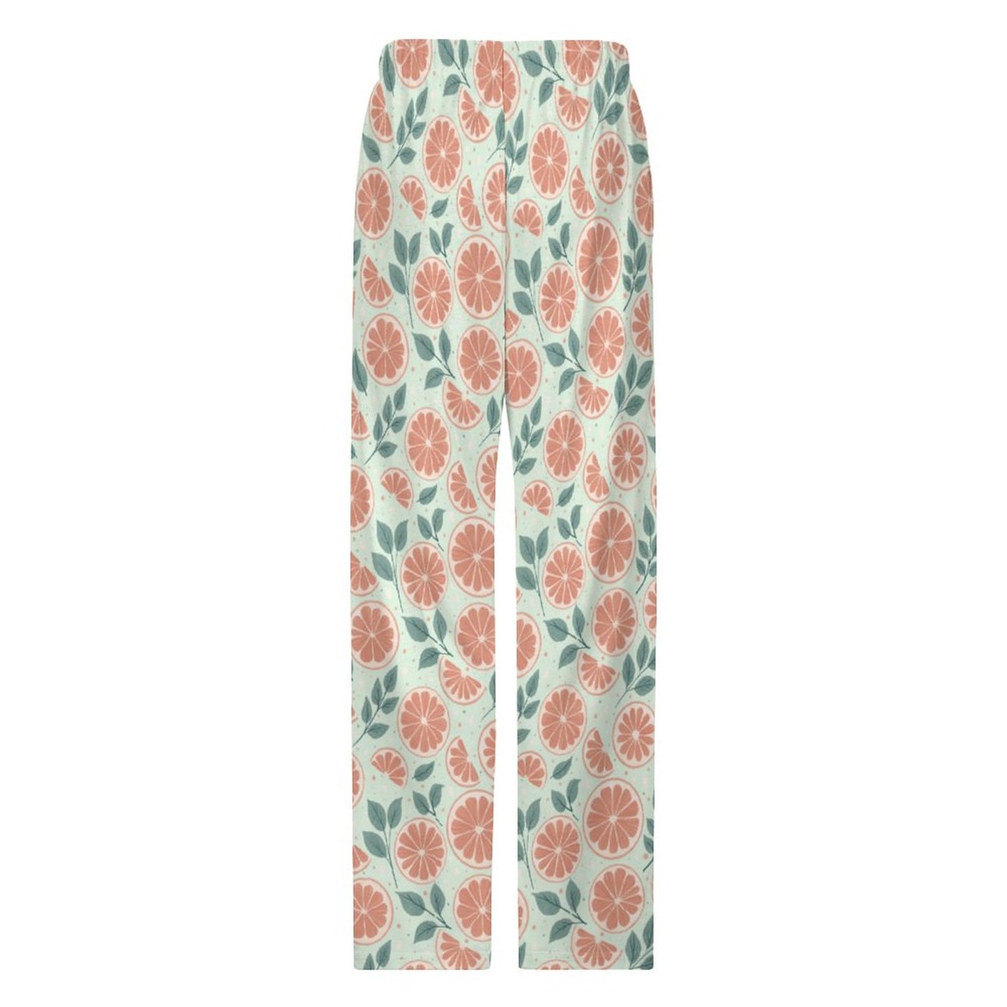 Drawstring Women Wide Leg Pajamas Pants - Ruby Darling