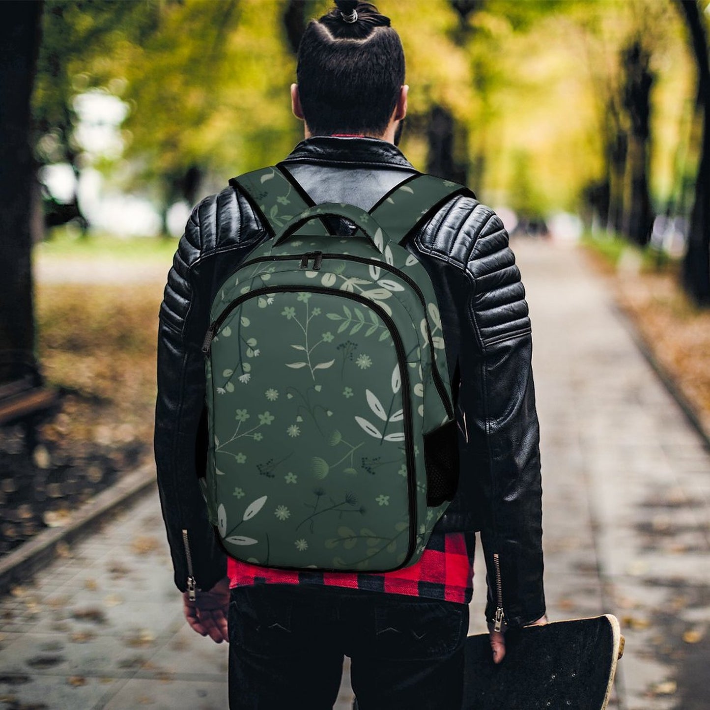 Multi-Pocket Travel Bags | Whispering Greens – Forest