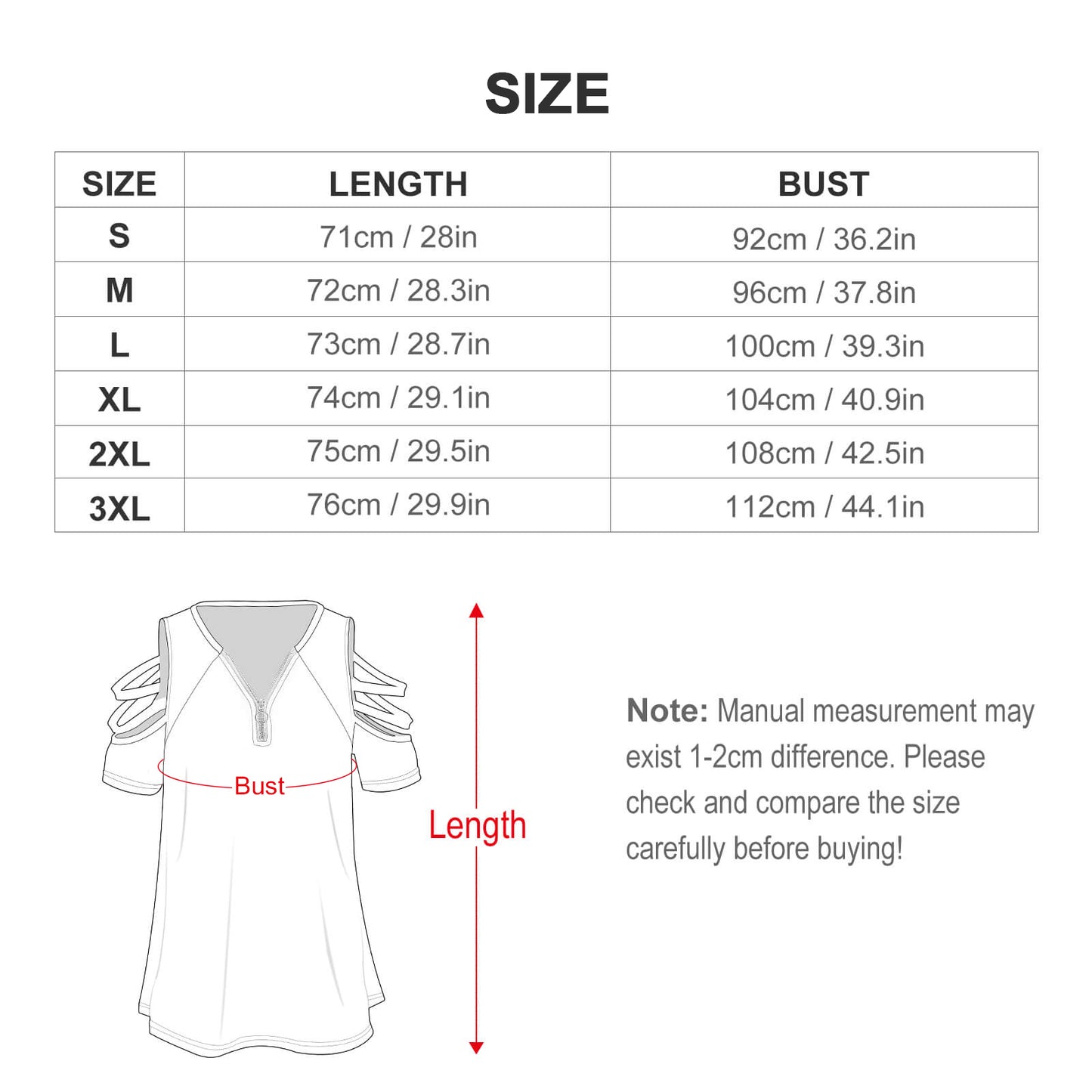 Zipper T-Shirts - Ruby Darling