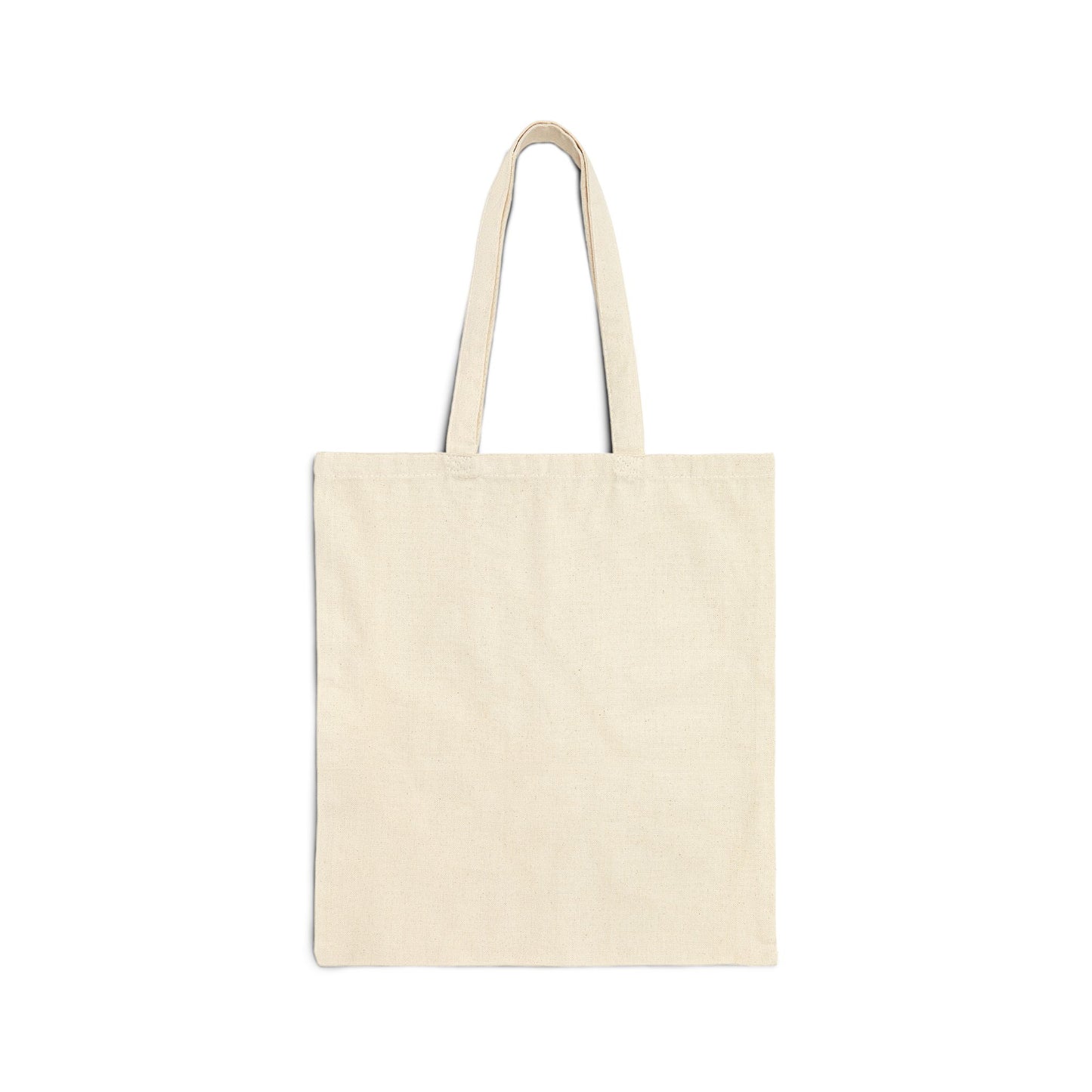 Easter Bunny Cotton Canvas Tote Bag - Cute Floral Design