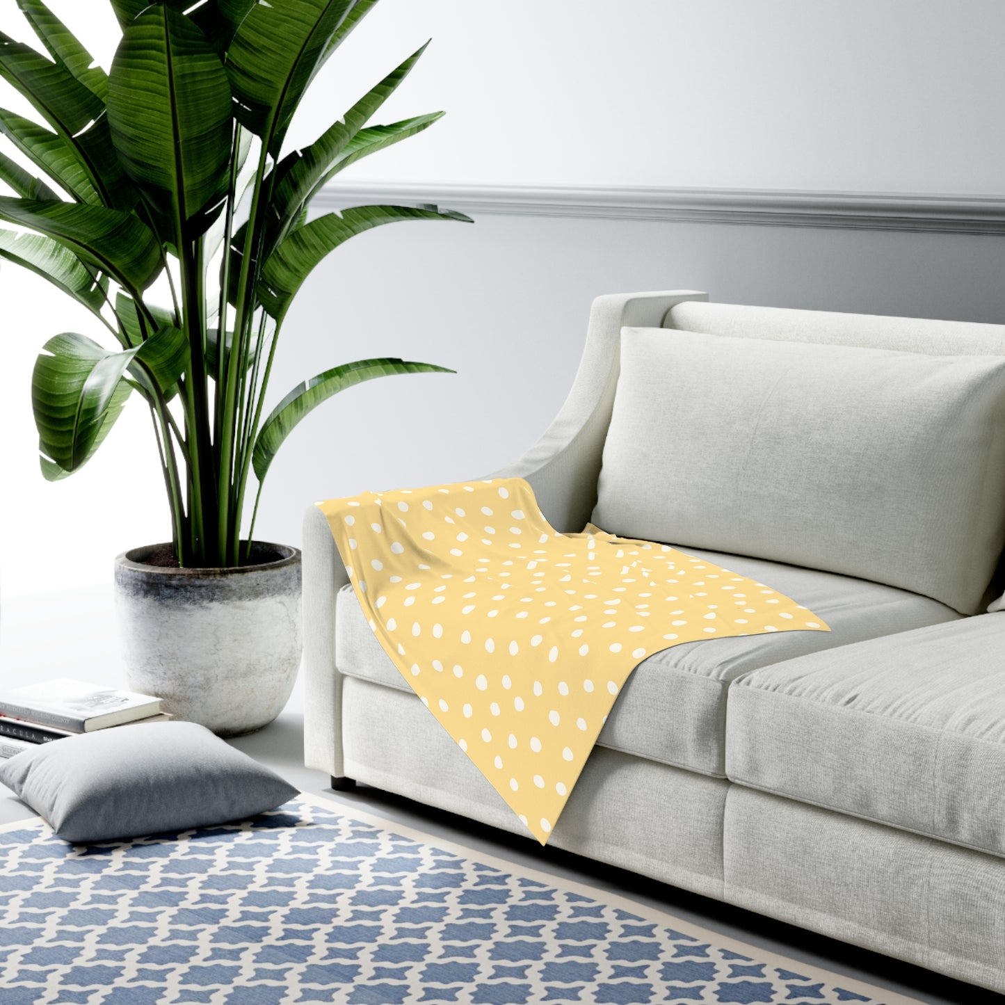 Daisy Speck Nature-Inspired Baby Swaddle Blanket - Soft and Cozy for Newborns