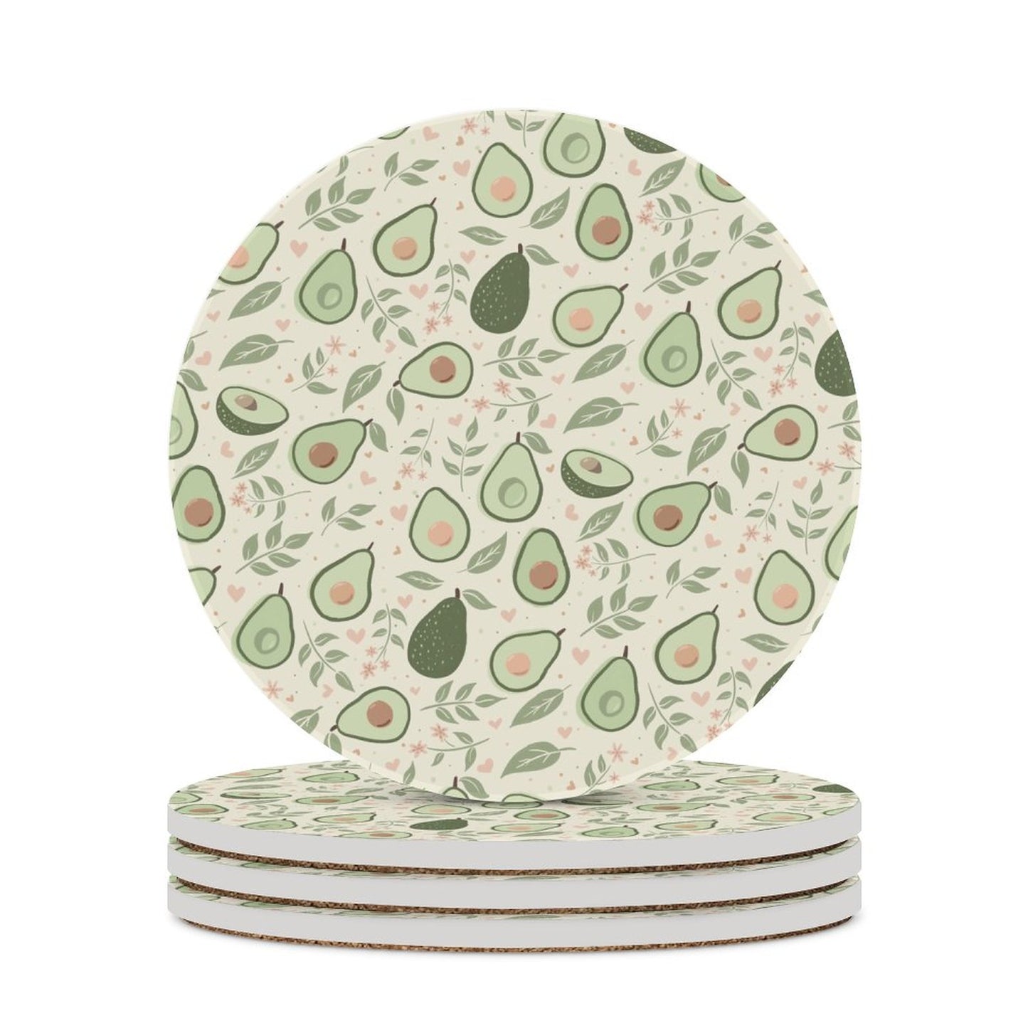 Round Ceramic Coaster