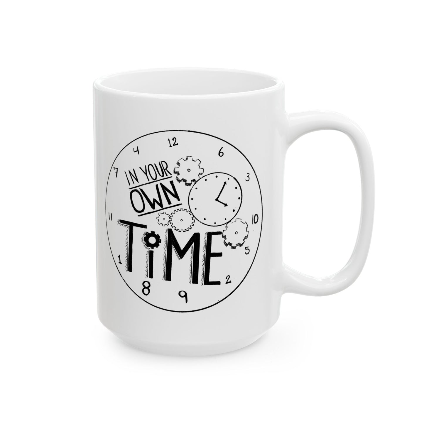 Inspirational Ceramic Mug – 11oz & 15oz – Perfect Gift for Motivation & Daily Empowerment