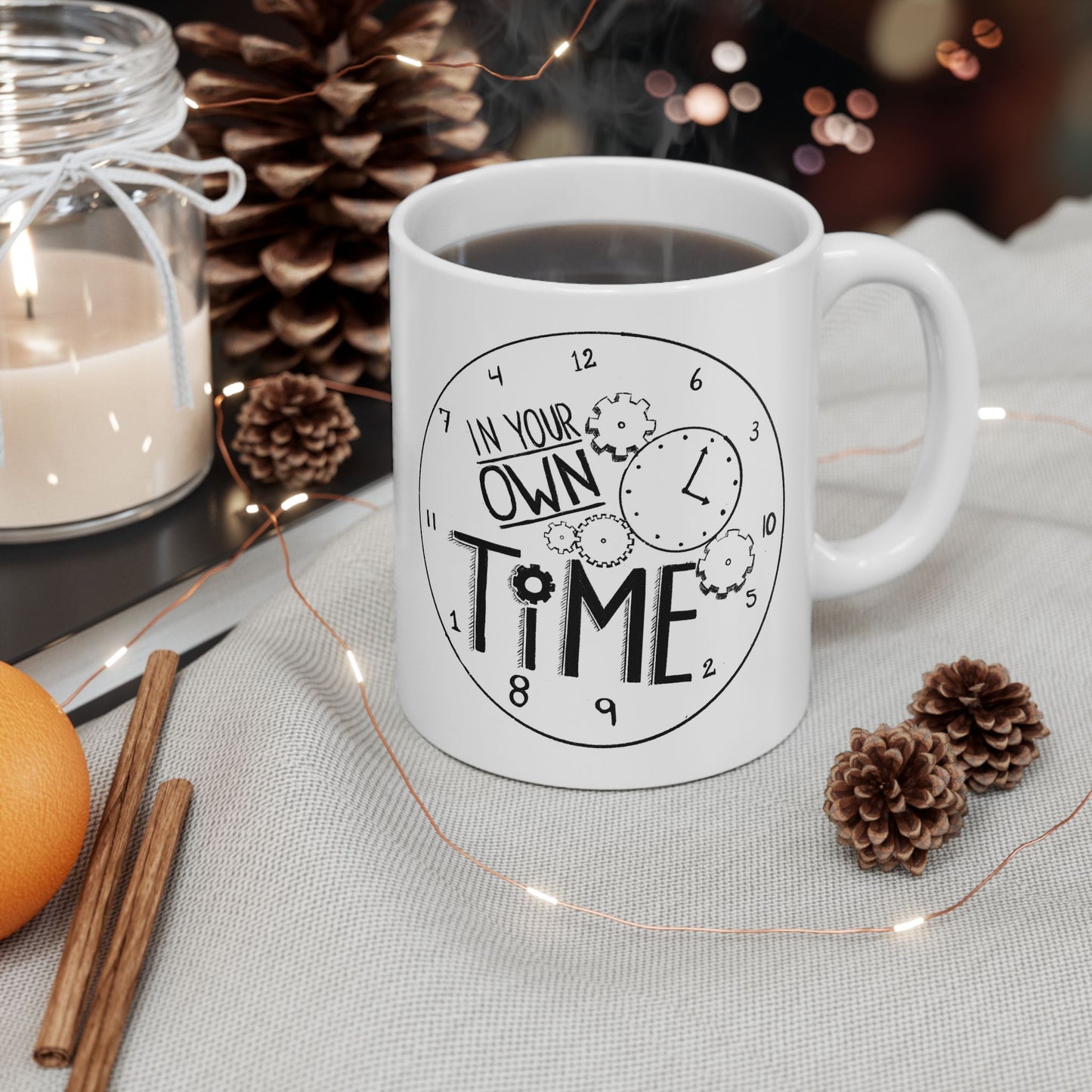 Inspirational Ceramic Mug – 11oz & 15oz – Perfect Gift for Motivation & Daily Empowerment
