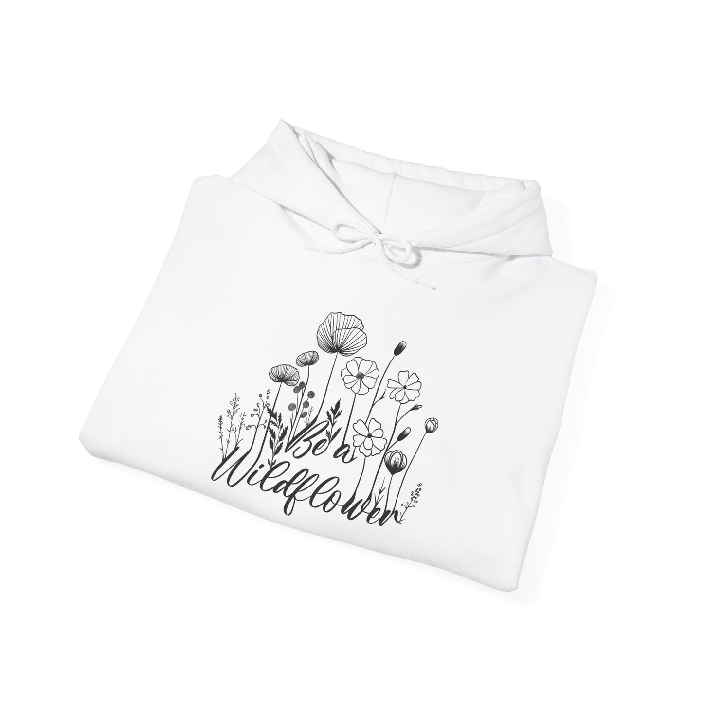 “Be a wildflower” Unisex Heavy Blend™ Hooded Sweatshirt