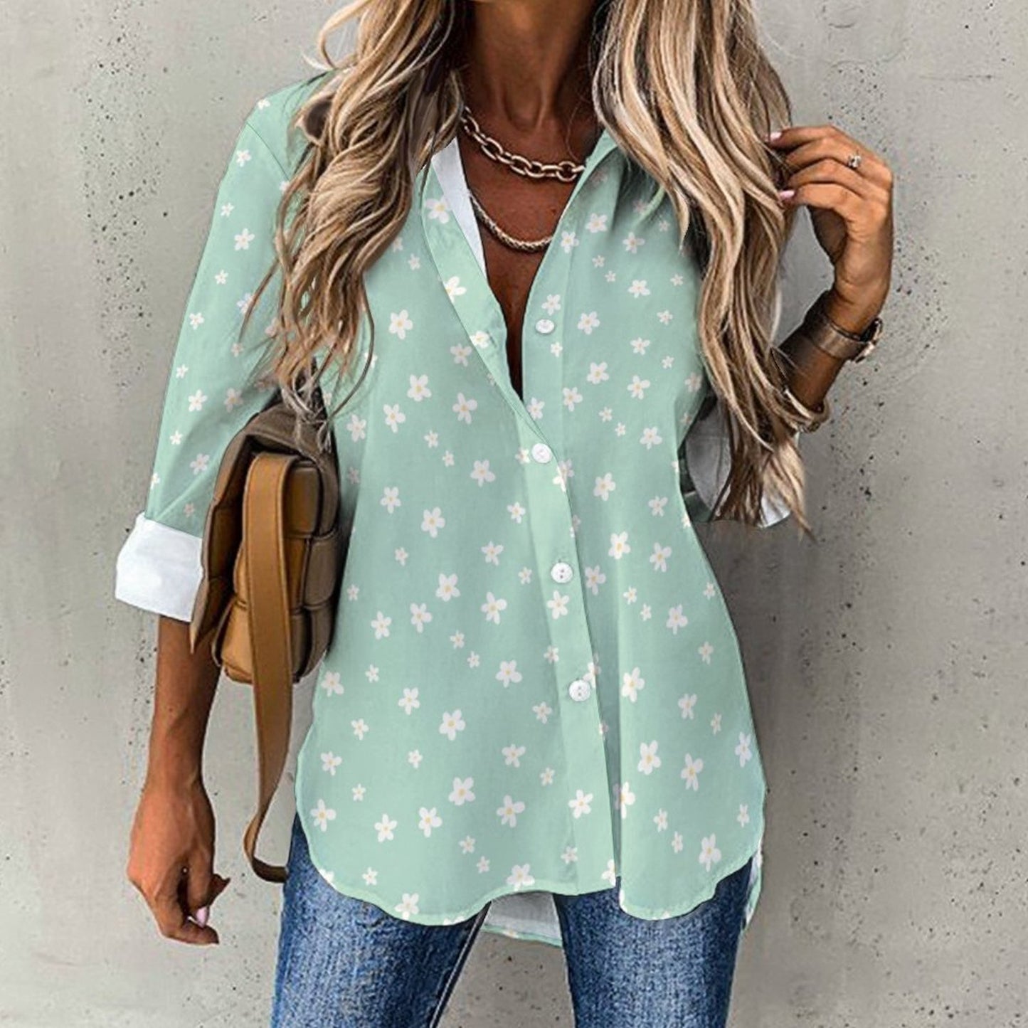 Custom Printed Women's shirts AY008 (All-Over Printing)