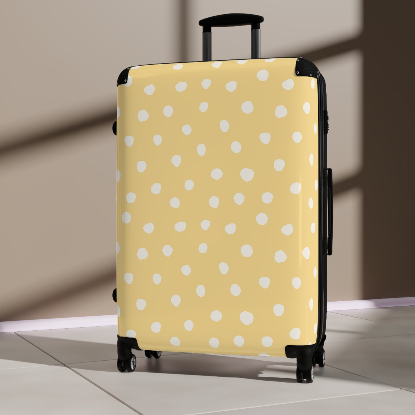 Daisy Speck Print Suitcase - Stylish Travel Luggage for Adventurers