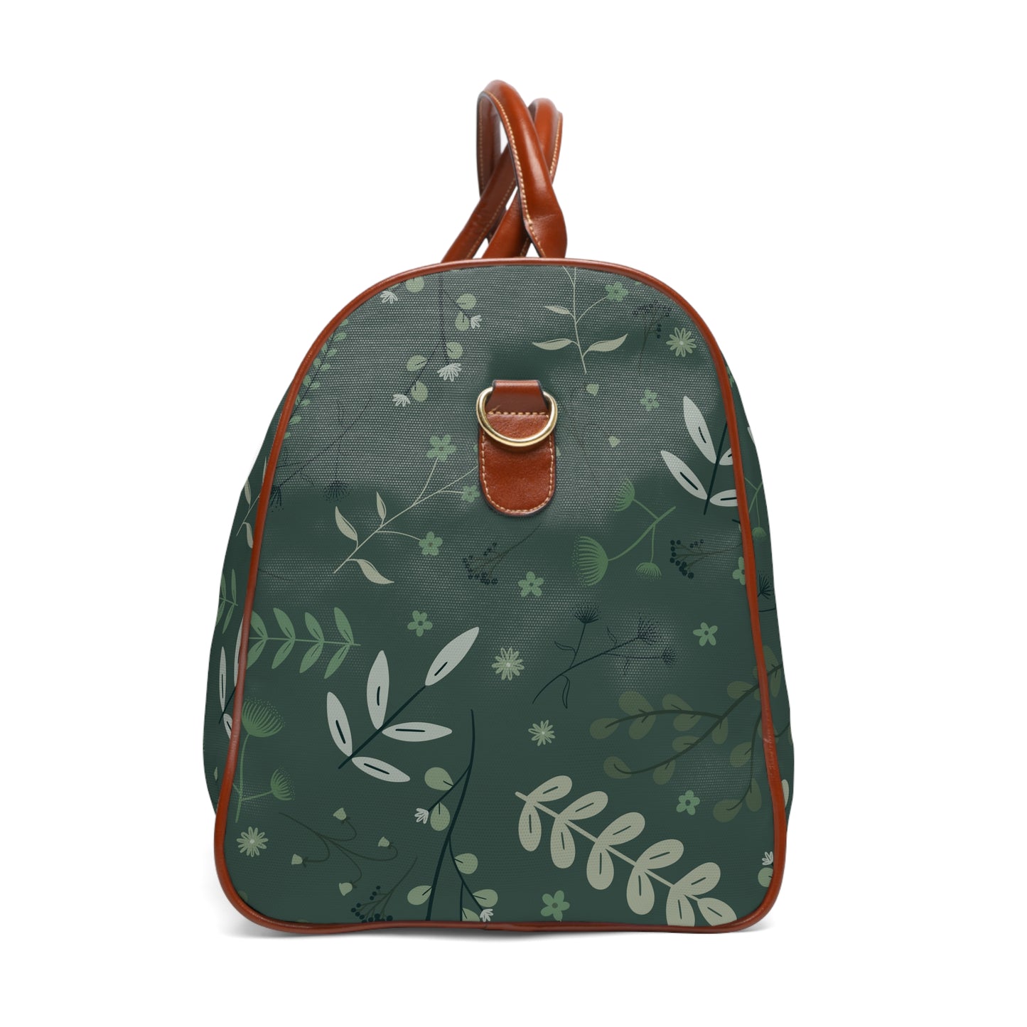 Eco-Friendly Waterproof Travel Bag with Floral Design