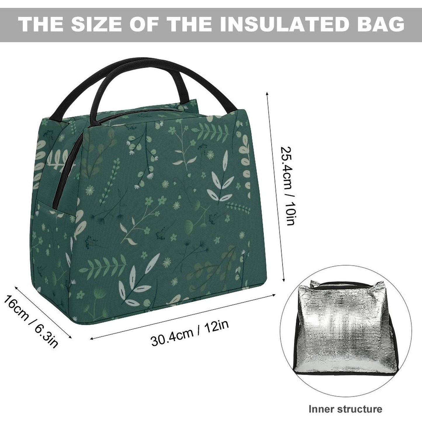 Lunch Bag | Whispering Greens – Forest