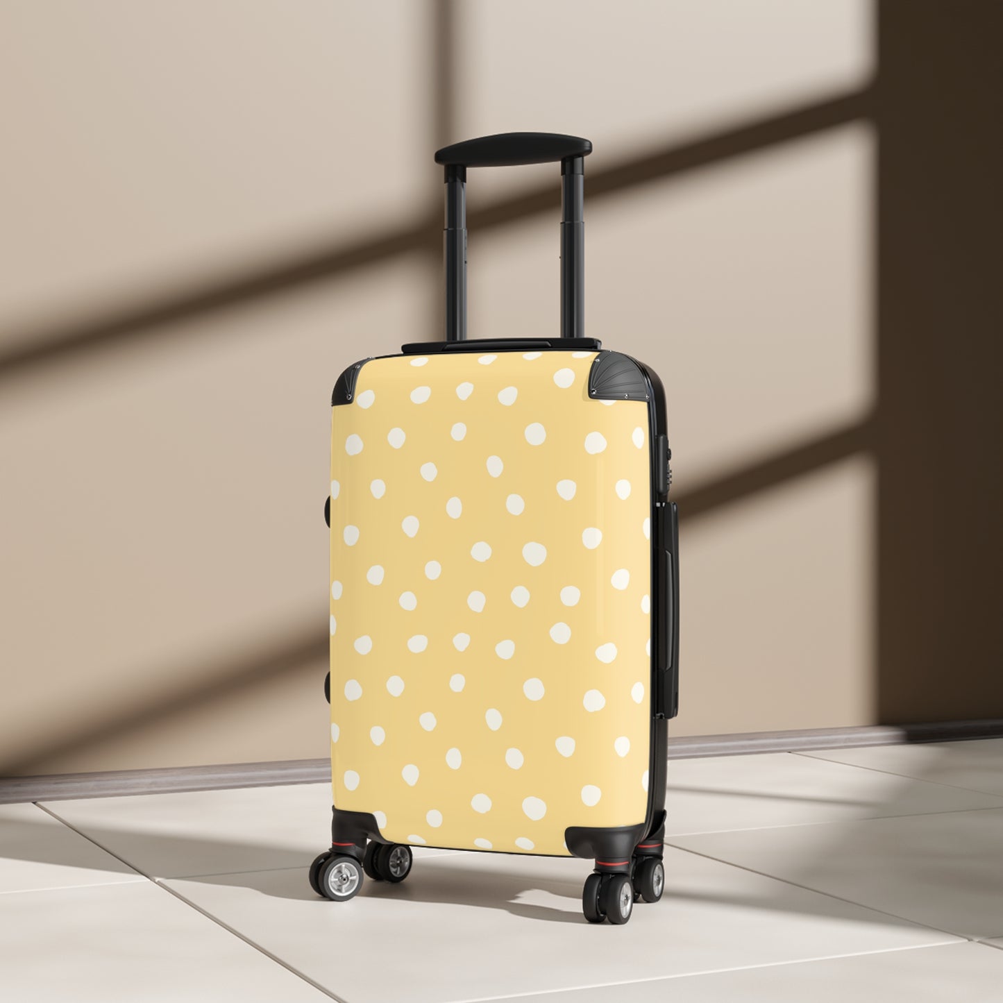 Daisy Speck Print Suitcase - Stylish Travel Luggage for Adventurers