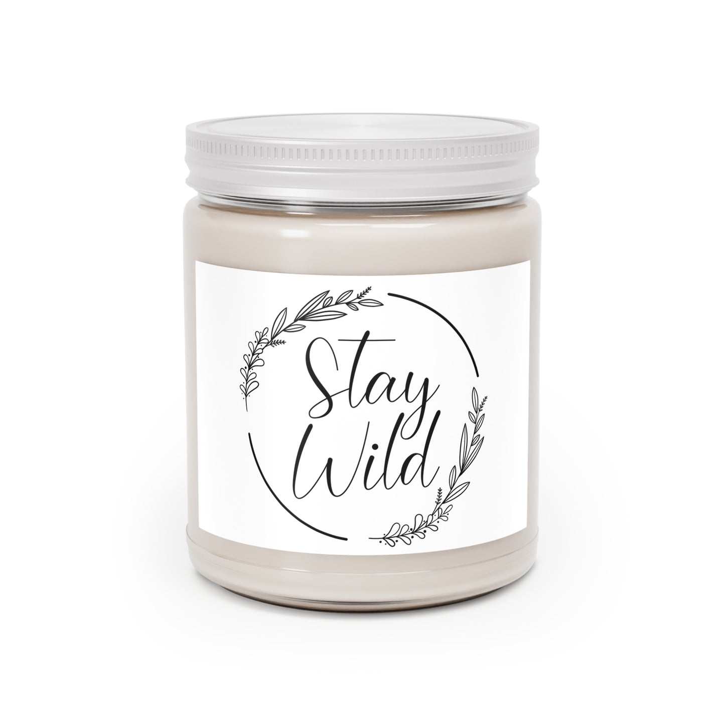Stay Wild Scented Candle - 9oz | Aromatic Home Decor for Nature Lovers