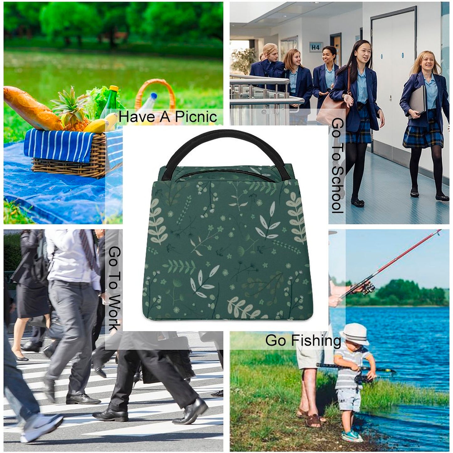 Lunch Bag | Whispering Greens – Forest