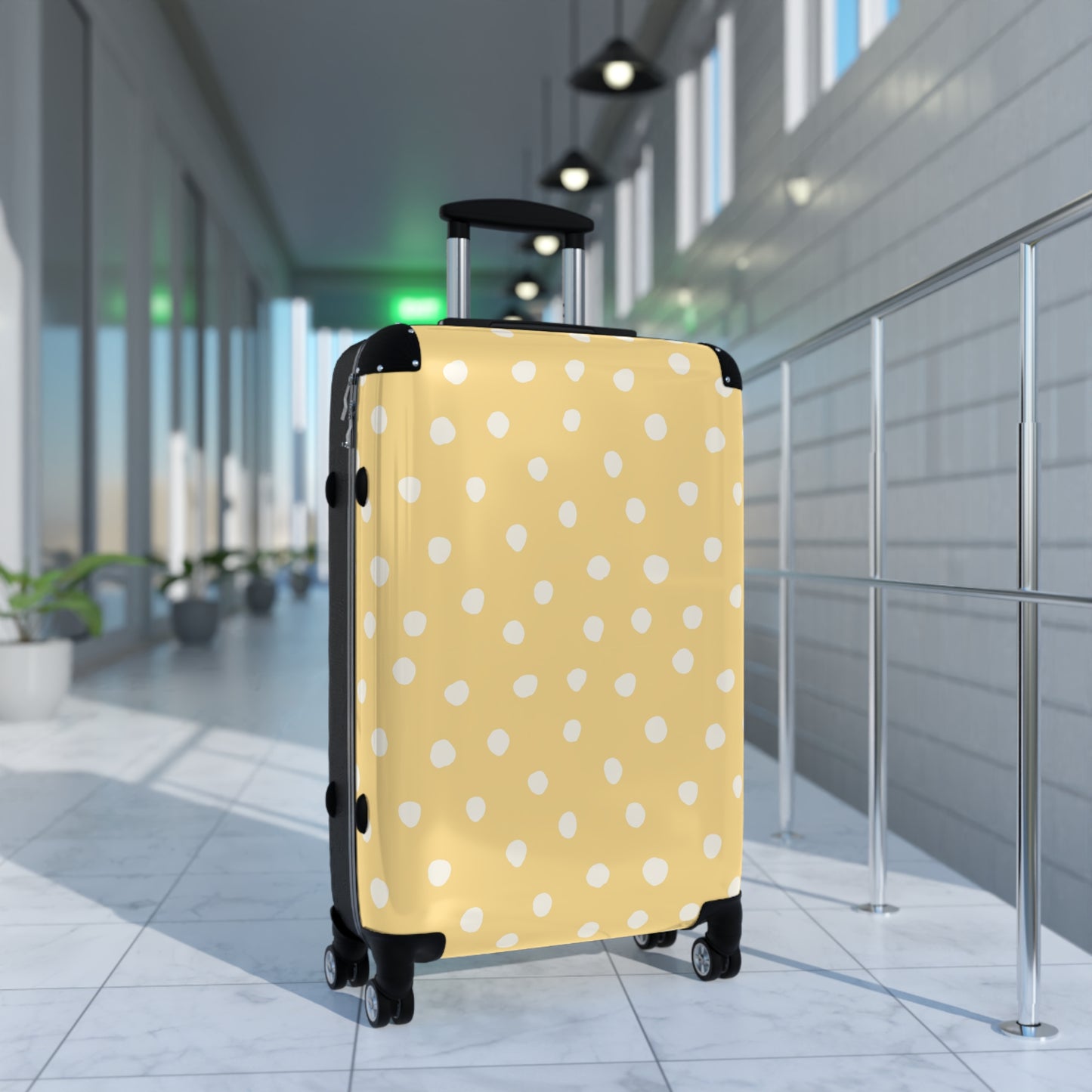 Daisy Speck Print Suitcase - Stylish Travel Luggage for Adventurers