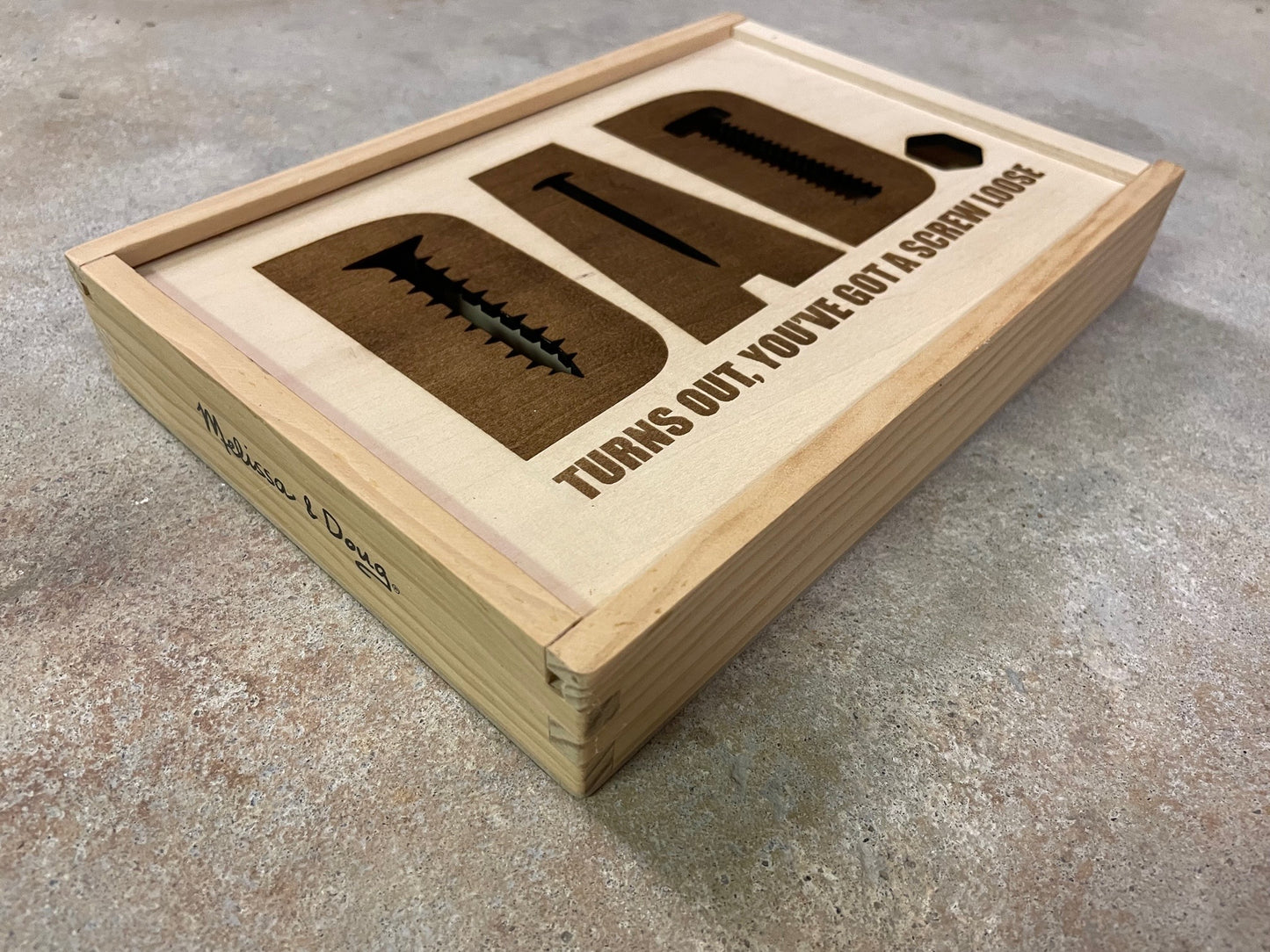 Digital File: Dad, turns out you have a screw loose - screw sorting, gift for Fathers Day