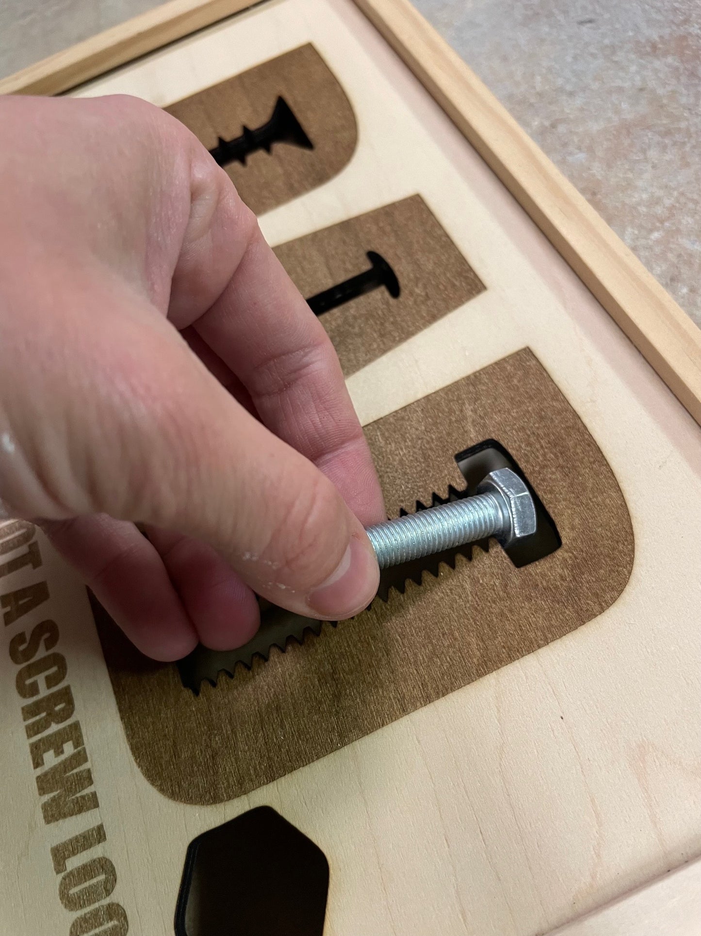Digital File: Dad, turns out you have a screw loose - screw sorting, gift for Fathers Day