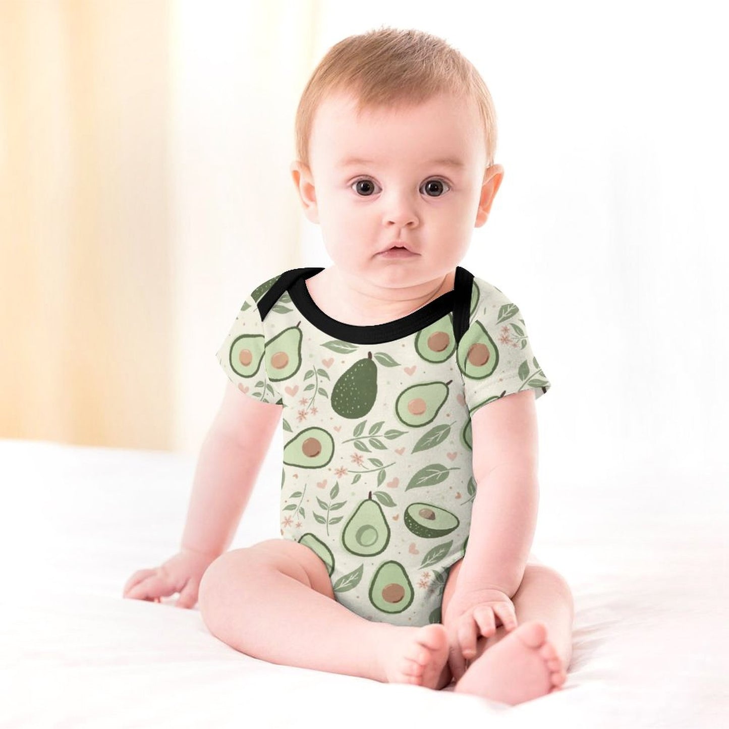 Short Sleeve Baby Romper | Avocuddle