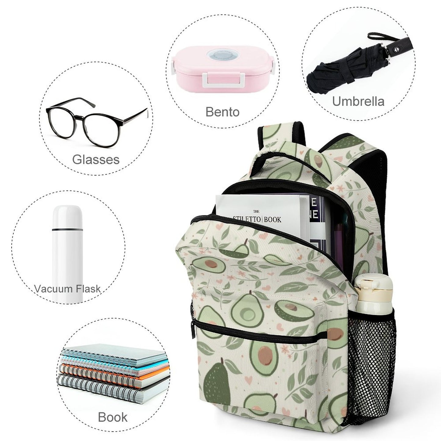 Children's School Backpack A012 (8 Sites)