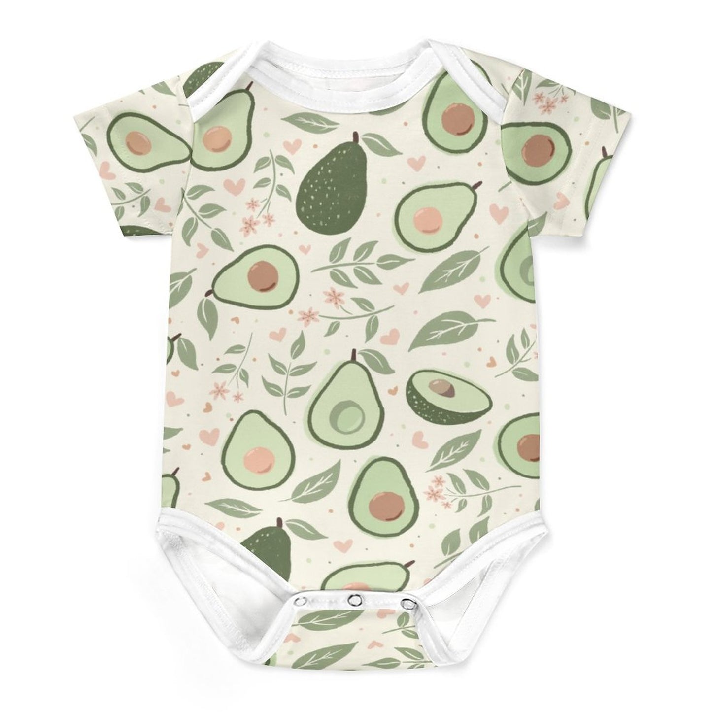 Short Sleeve Baby Romper | Avocuddle