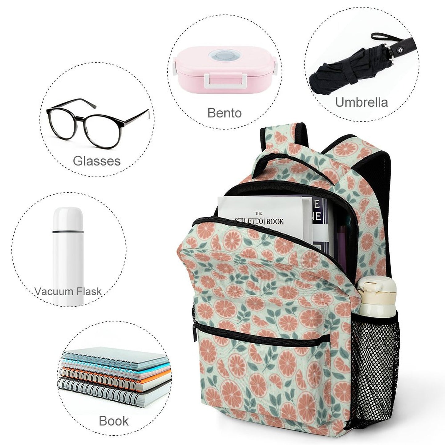Children's School Backpack - Ruby Darling