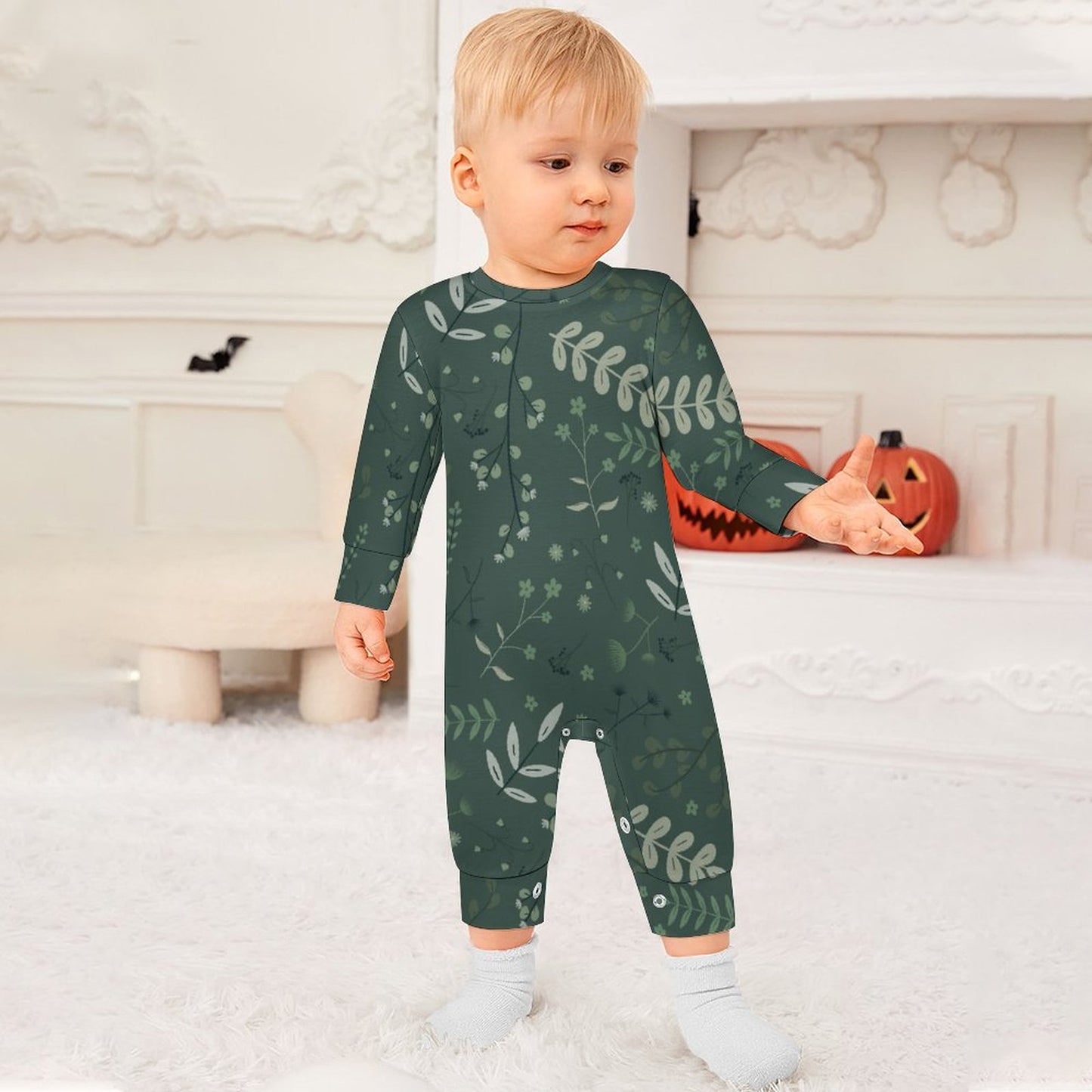 Baby Romper | Whispering Greens – Forest