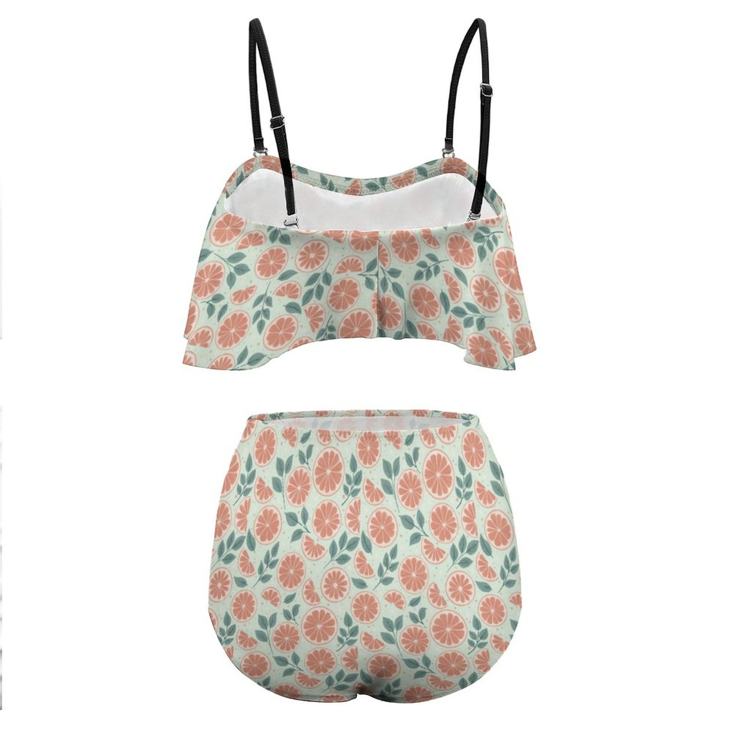 2-Piece Ruffle Tankini Swimsuit - Ruby Darling