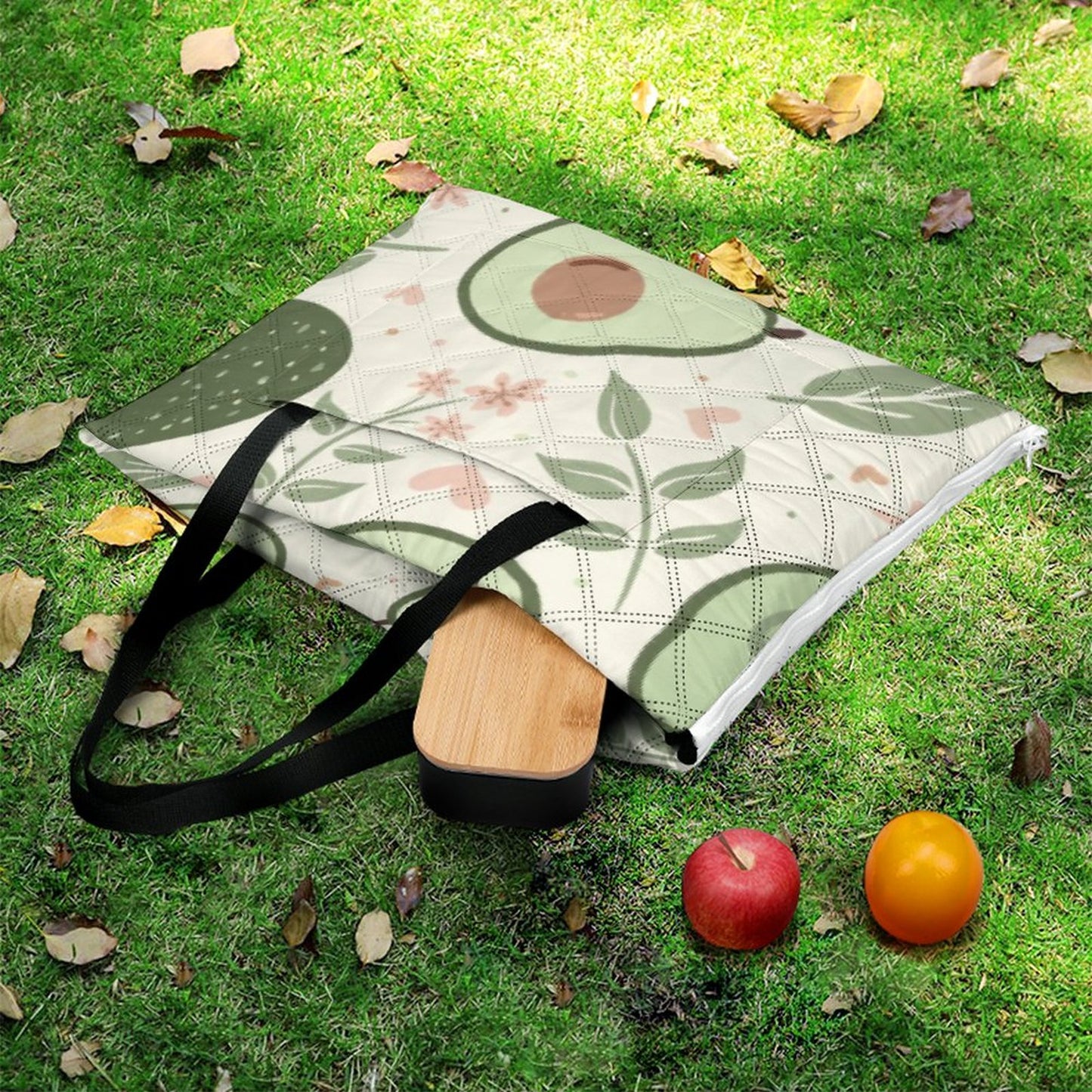 Zipper Foldable Picnic Mat- 79"x79"/200x200cm