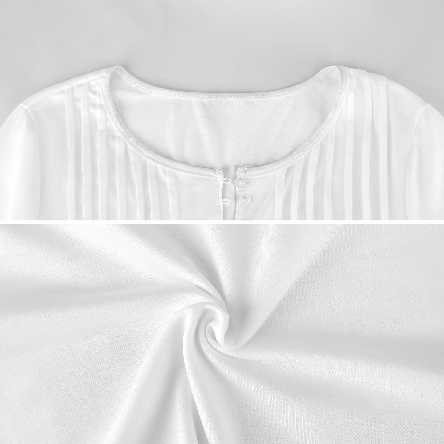 V-neck Women Top with Quarter Sleeve | Whispering Greens – Forest