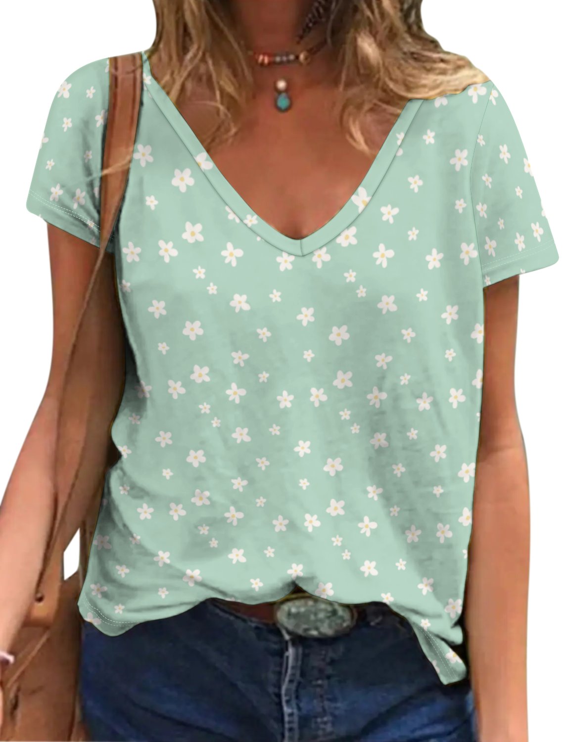 Custom Short Sleeve T-Shirts NZ109-Multi-Image Printed Tees