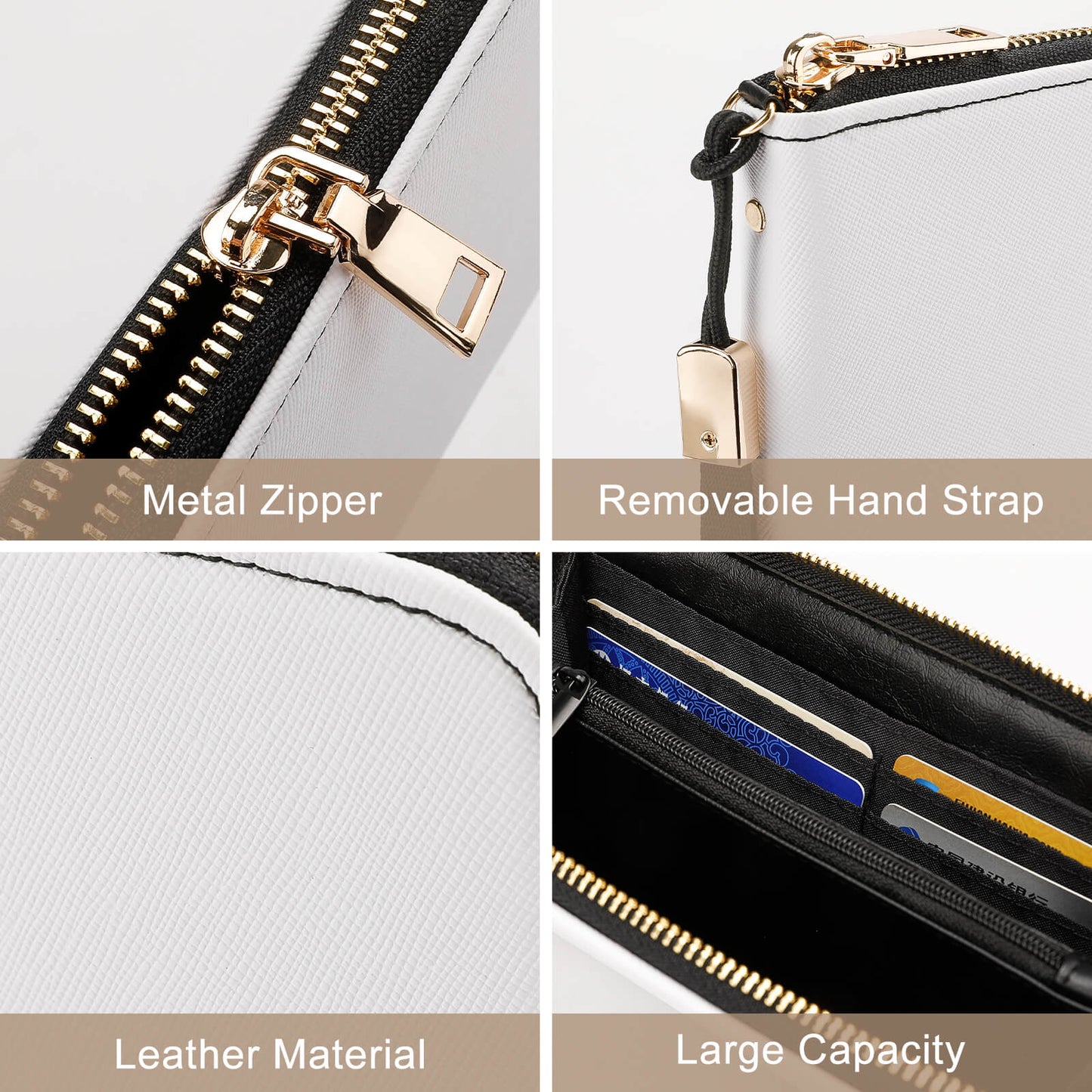 Vertical Wristlet Wallet | Whispering Greens – Forest