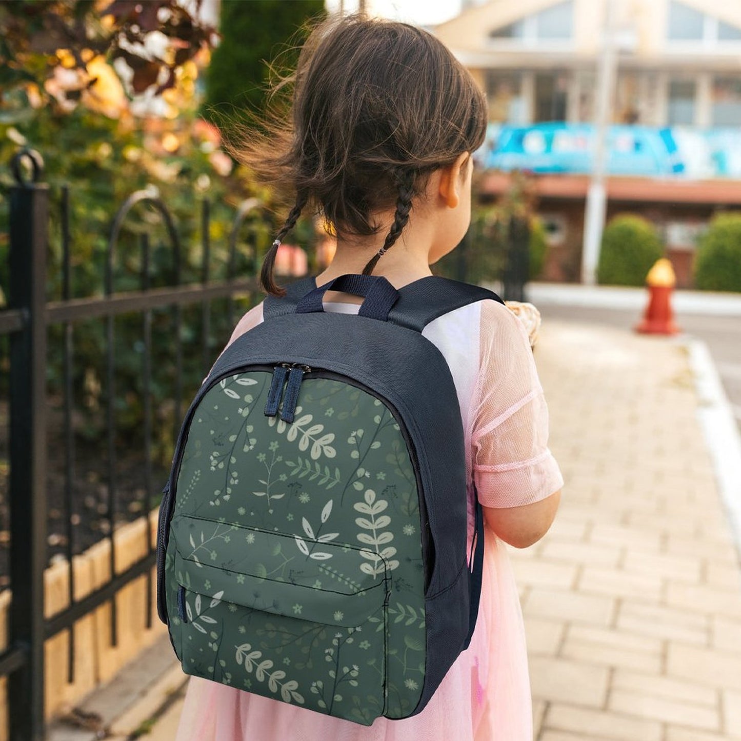 Children's School Bag | Whispering Greens – Forest