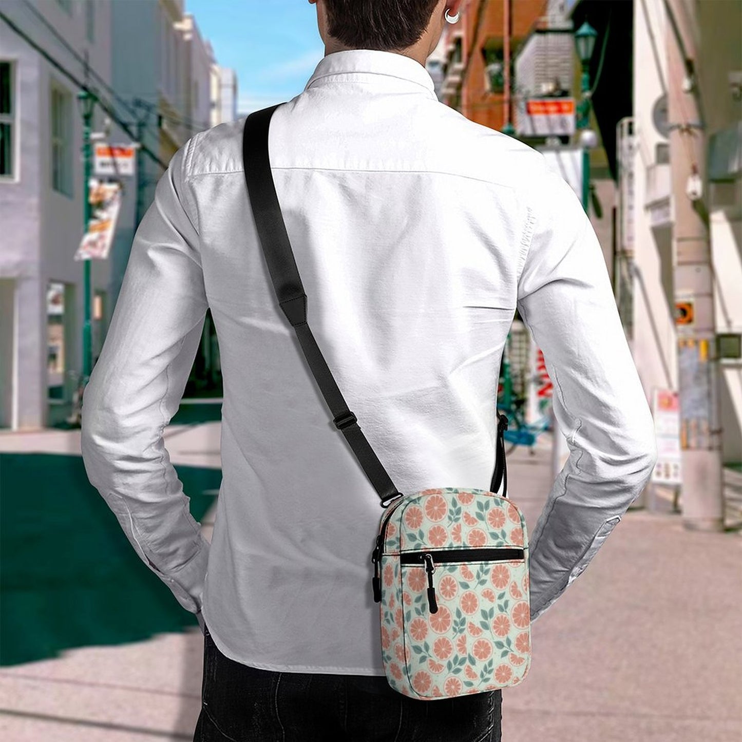 Small Messenger Bag - Ruby Darling