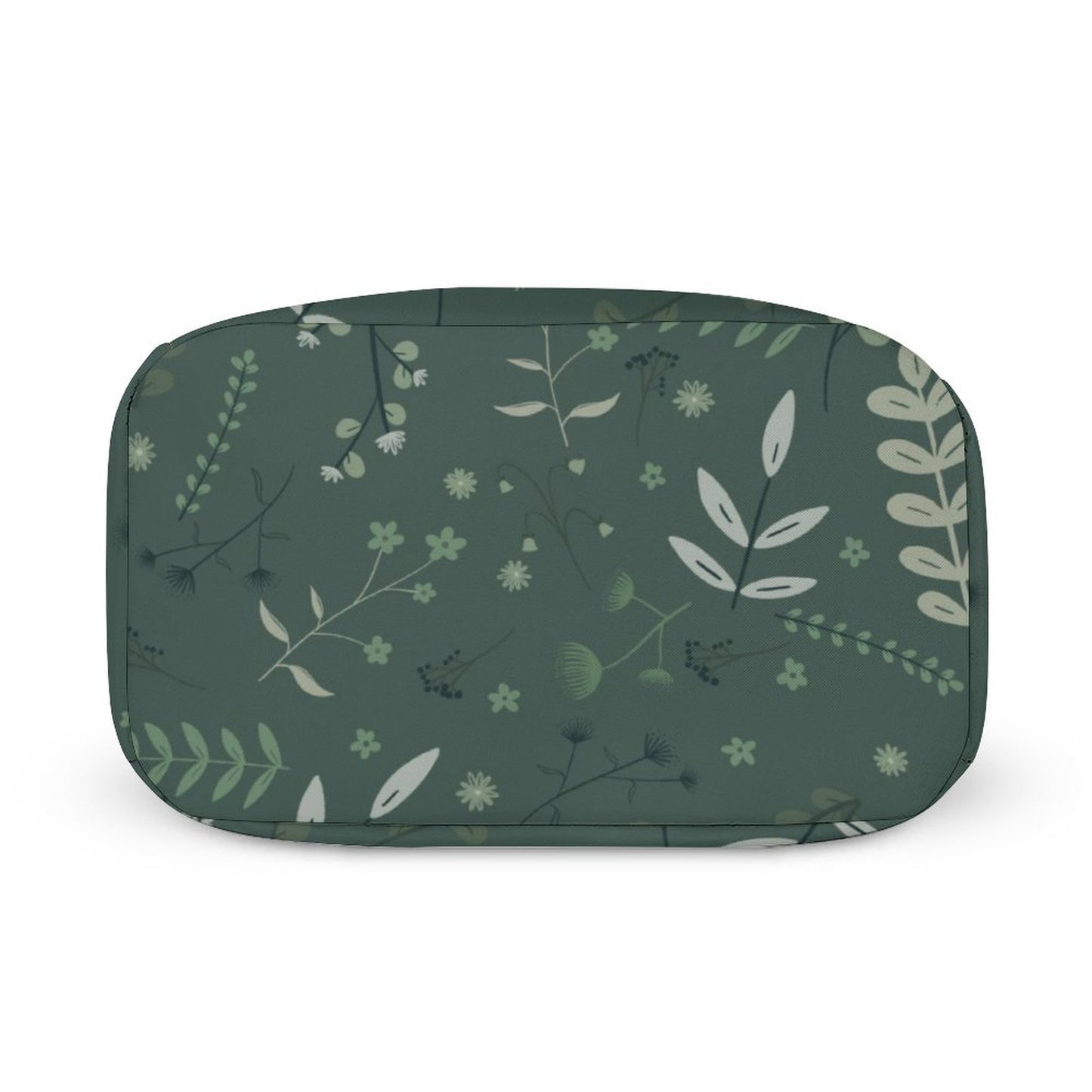 Insulated Lunch Bag with Pocket | Whispering Greens – Forest