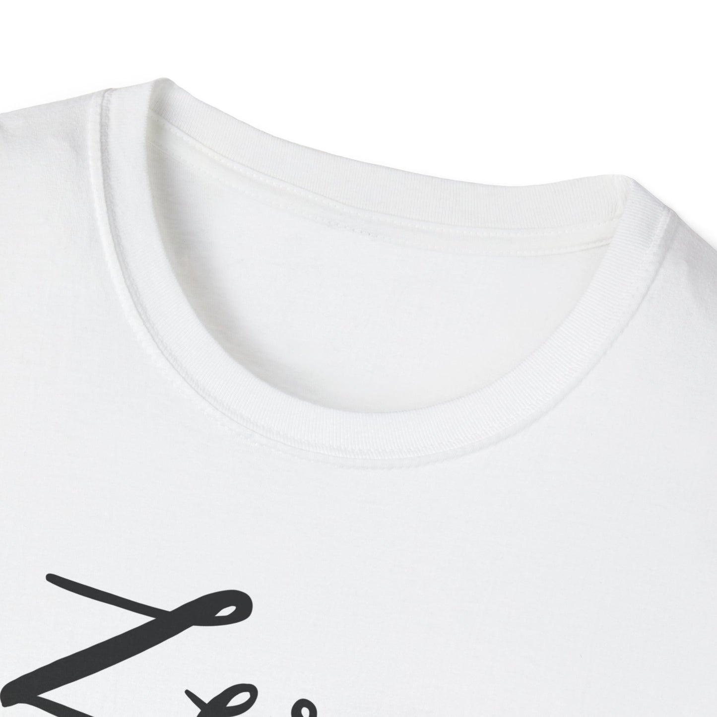 Zero fucks given, not even one. Unisex Softstyle T-Shirt