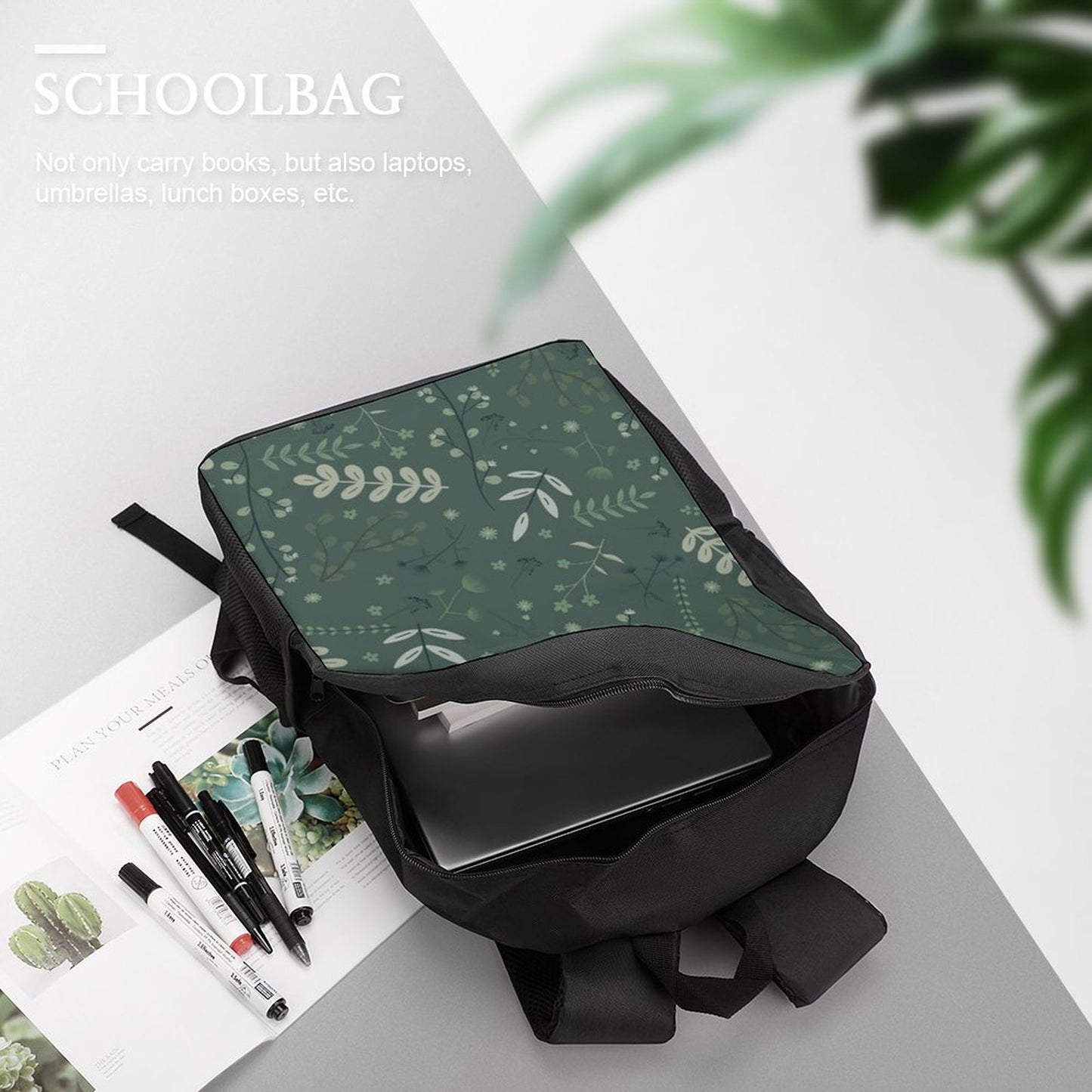 17 inch Backpack | Whispering Greens – Forest