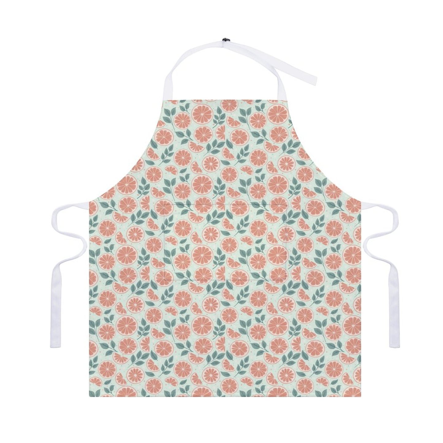 Adult Apron with Pocket - Ruby Darling
