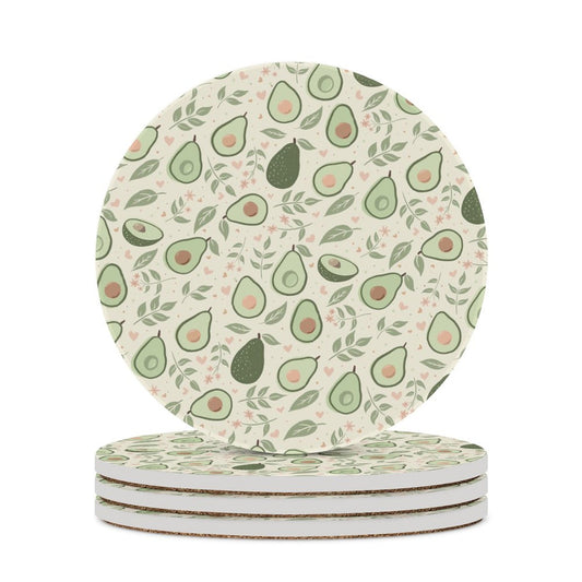 Round Ceramic Coaster