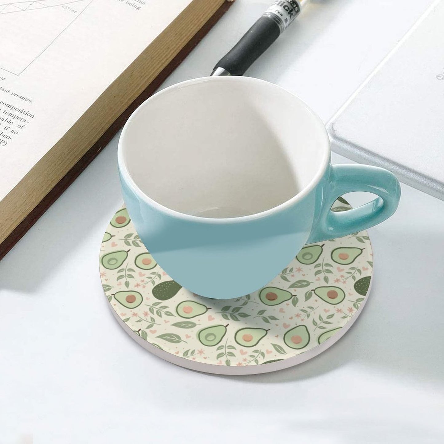 Round Ceramic Coaster